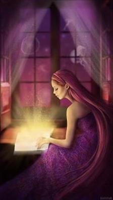 Purple magic reader